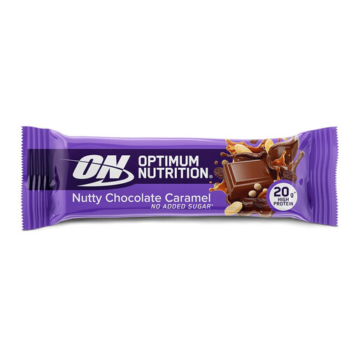Optimum Nutrition Nutty Chocolate Caramel 巧克力棒，10 支装，每支 70 g