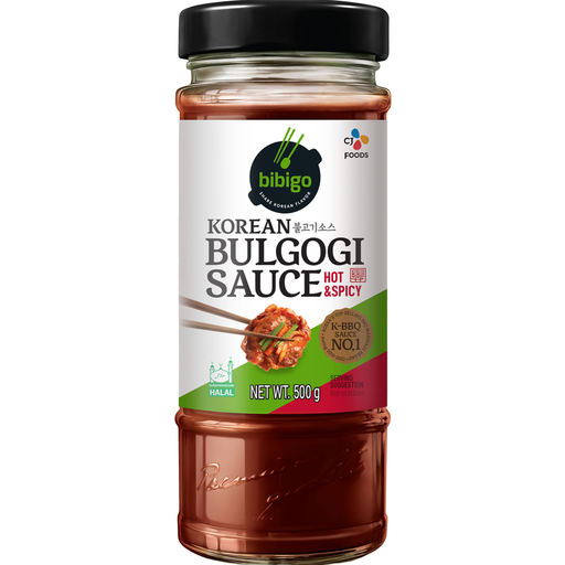 Bibigo Bulgogi Sauce Hot & Spicy 500g