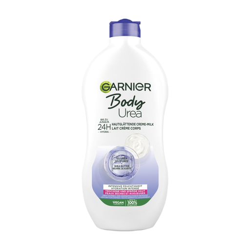 Garnier Body Urea 24H Smoothing Cream-Milk 400 ml