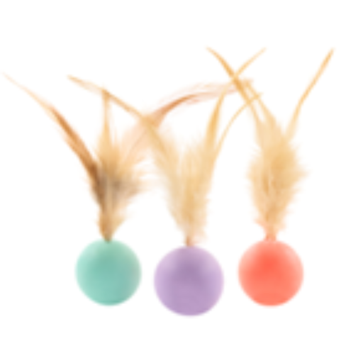 pidan Bouncy Balls for Cats 3-Pack