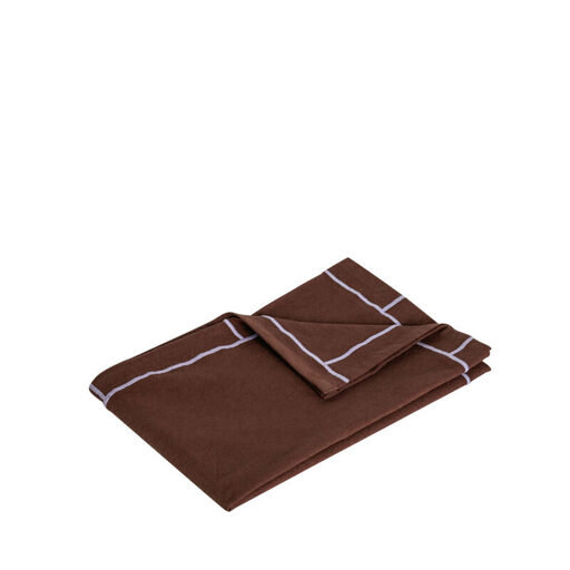 Torchon Easypeasy marron/violet