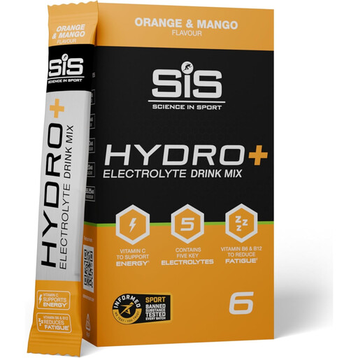 Science in Sport Hydro+ Hydration Support Powder Orange & Mango Flavour