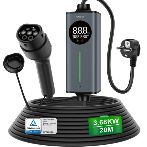 GONEO Portable Type 2 EV Charger Schuko 16A 20m