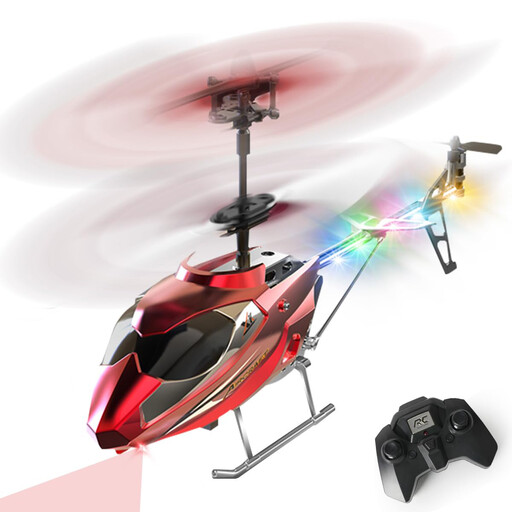 RC Helicopter Toy, Alloy?Shell Remote Control Aircraft