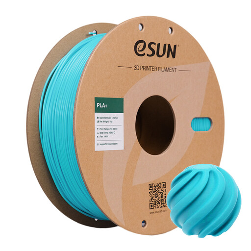 eSUN PLA+ 天蓝色 1.75 mm 3D 打印线材