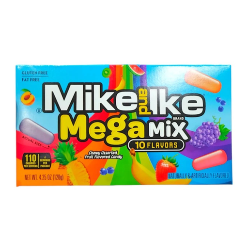 CANDY MIKE & IKE MEGA MIX THEATER BOX 120g