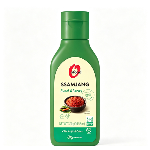 O'Food Mild Seasoned Soybean Paste (Ssamjang) 300g Tube