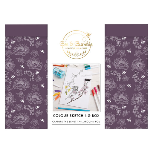 Bee and Bumble Colour & Sketching Pencil Box Set