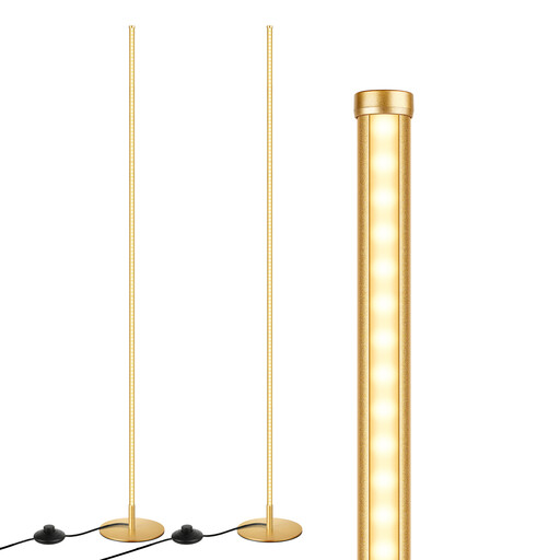 Dewenwils Edishine 2 Pack Dimmable LED Floor Lamp