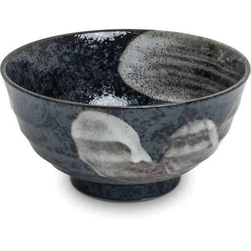 KOM Edo Japanese Ceramic Bowl - Anson Floral Pattern