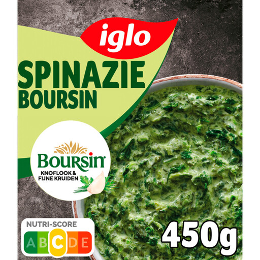Iglo Spinach with Boursin - 450 g