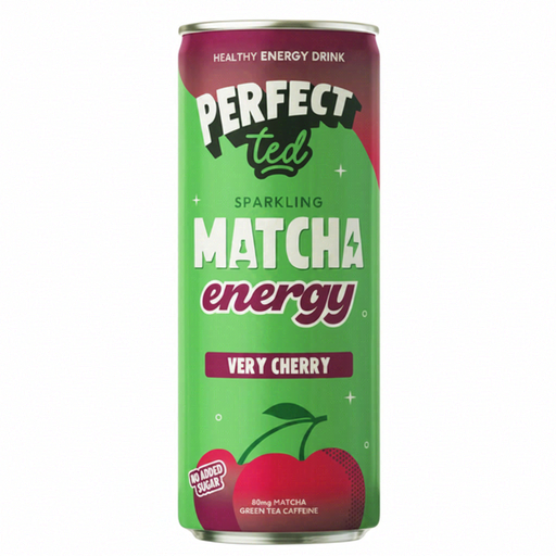 PerfectTed Matcha Energy Very Cherry 4x250ml