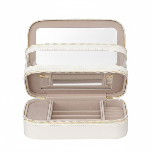 Ochama Cosmetic Organizer with Mirror