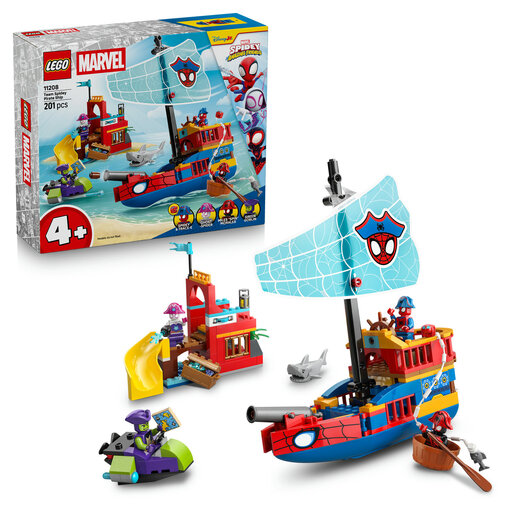 LEGO Spidey 11208 Le bateau pirate de l’équipe Spidey