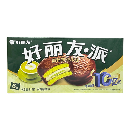 Orion Pai Fresh Matcha Flavour, 6-Pack, 216 g
