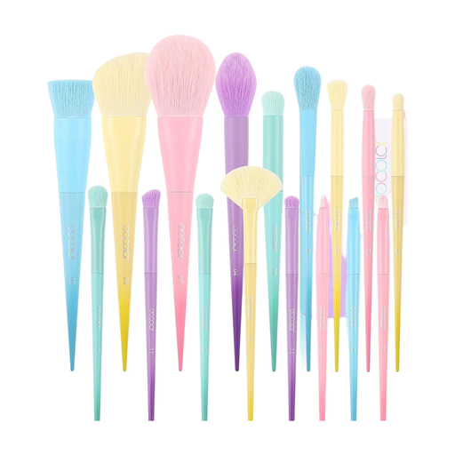 docolor 17-Piece Color Block 2.0 Makeup Brush Set