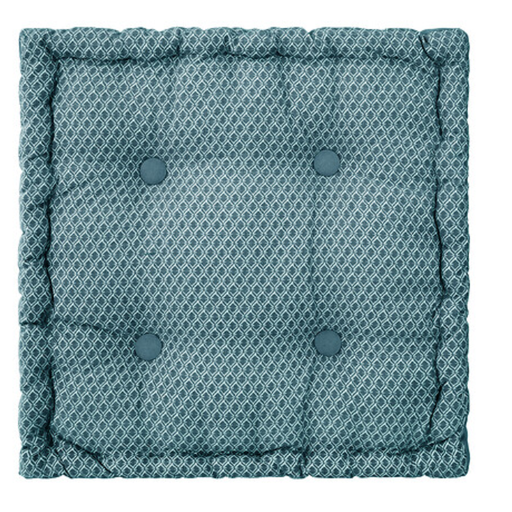 Otto 地板坐垫 40 x 40 x 8 cm 蓝绿色