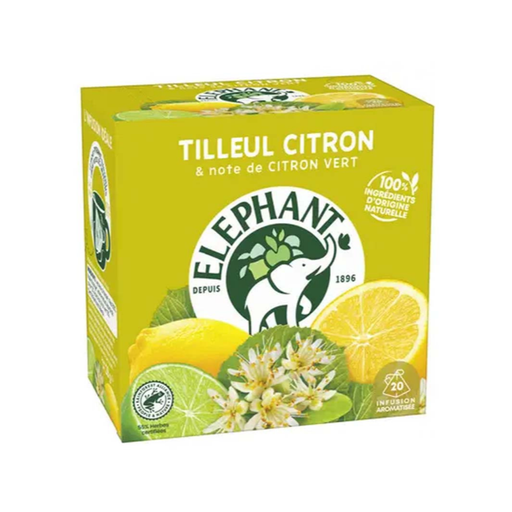 ELEPHANT Organic Ginger Lemon Tea 20 Tea Bags