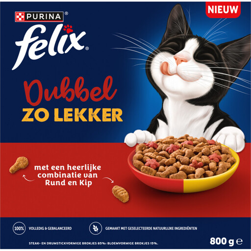Felix Double the Tasty Beef and Chicken 800g