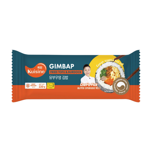 Kuisine Vegetable Gimbap with Fried Tofu & Burdock 220g