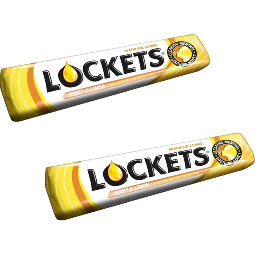 Lockets Cough Lozenges Honey & Lemon Menthol Flavour