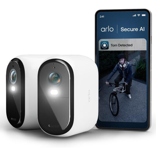 Arlo VMC3282-100EUS Wireless WiFi Outdoor Security Camera Essential 3 2K XL