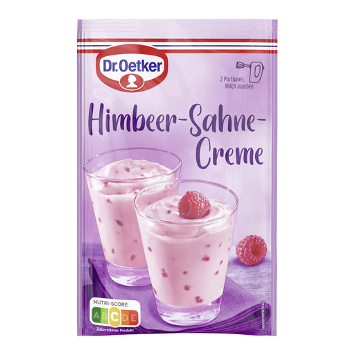 Dr. Oetker Raspberry Cream Dessert Powder 62g