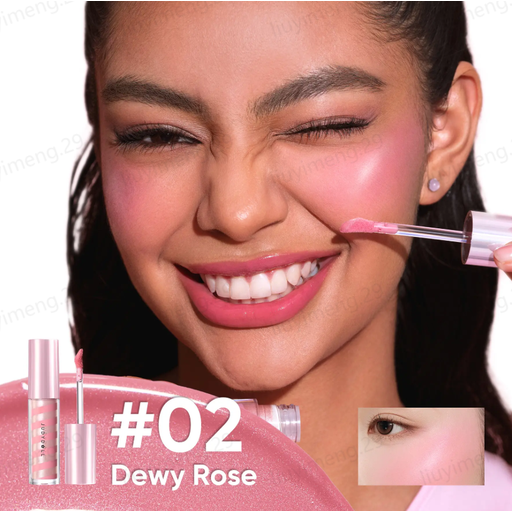 JUDYDOLL GLOW BLUSH SWIRL 02 DEWY ROSE