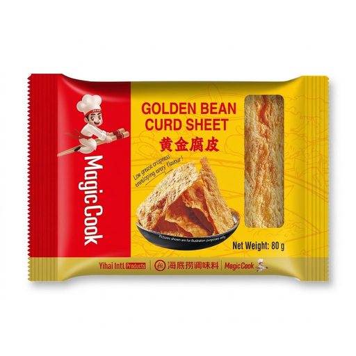 Haidilao Kuai Shou Xiao Chef Golden Tofu Skin 80g