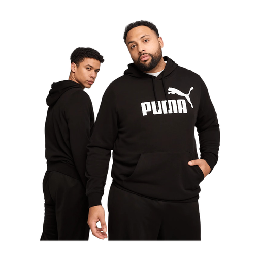 PUMA Men's Sweatshirt 01-Black Essentials No. 1 Logo