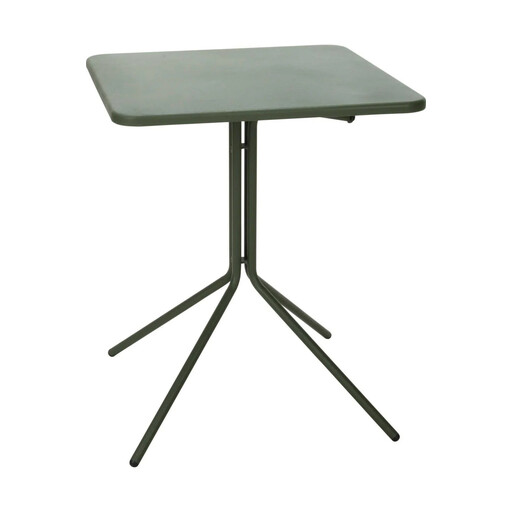 Table pliante Koopman – Verte, 58 x 58 x 70 cm