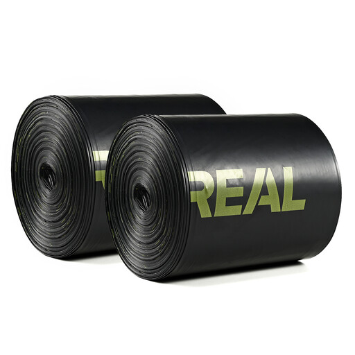 Vivreal Degradable Trash Bags - Black 15L