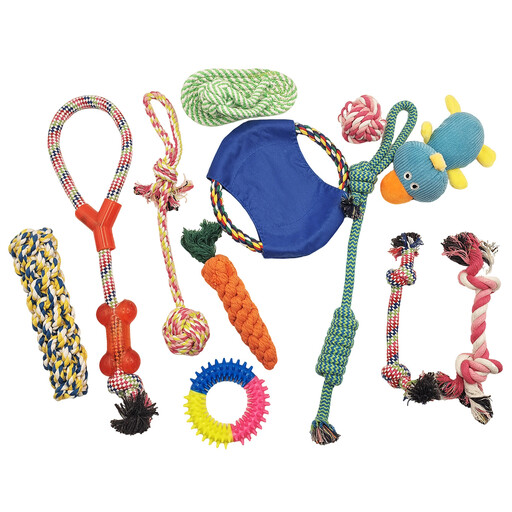 Blinkit Small & Medium Dog Interactive Chewing & Pulling Toy Set