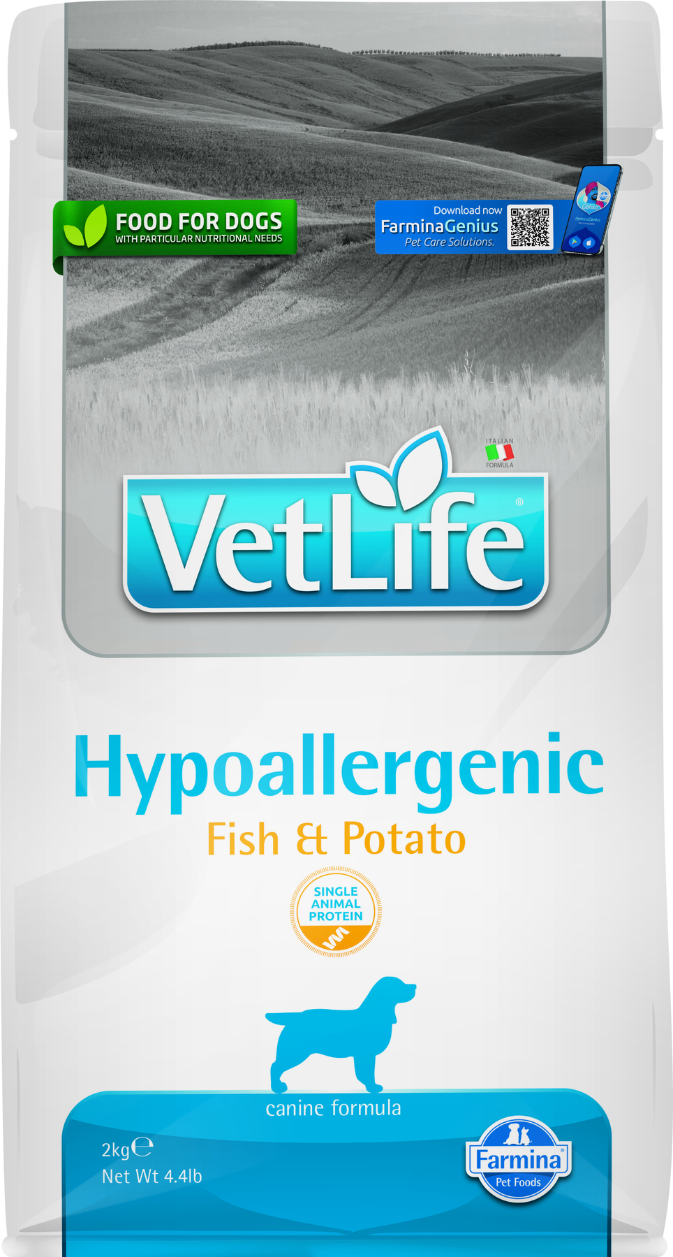 Vet Life Hypoallergenic Poisson & Pomme de Terre