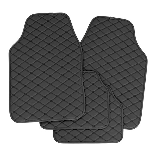 WOLTU Car Floor Mat Set in Kunstleder