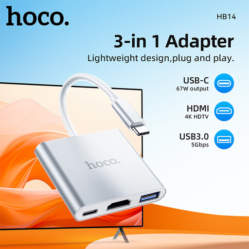 HOCO HB14 Easy use Type-C adapter