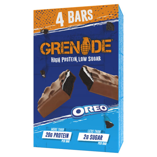 Grenade High Protein Low Sugar Protein Bar Oreo Flavour