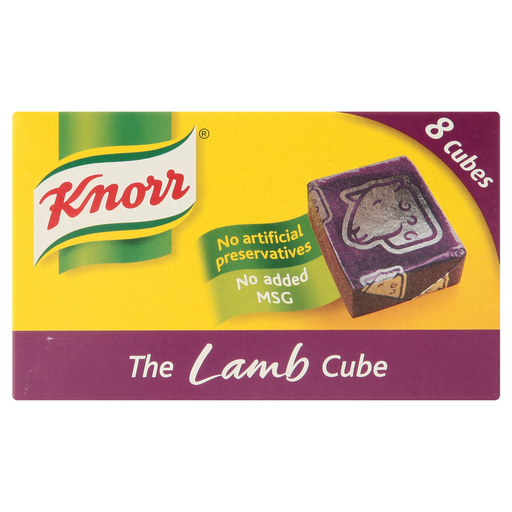 Knorr Stock Cubes Lamb 8s 80g