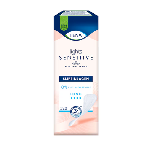 Tena Lights Long Panty Liners, 20 Count