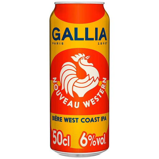 Can of GALLIA Western 6% ABV 50 cl