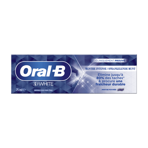 Oral-B Toothpaste 3D White Sparkling Mint 75ml
