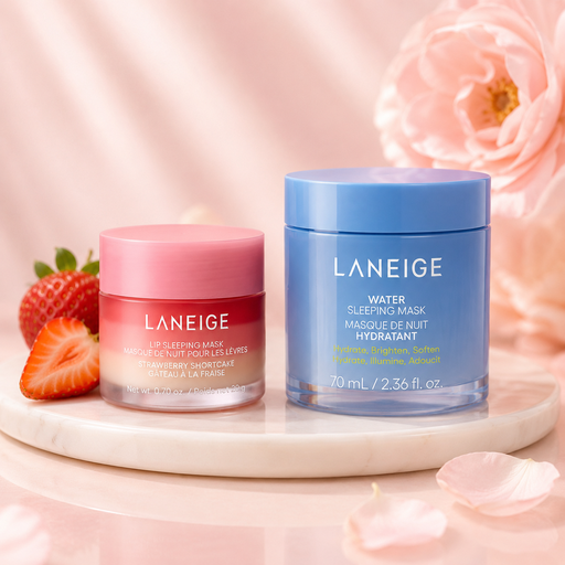 LANEIGE Face & Lip Night Hydration Set