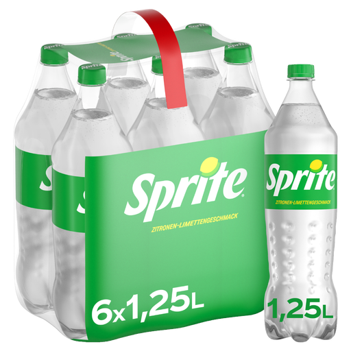 Sprite Lemon-Lime Soda 6 x 1.25 L
