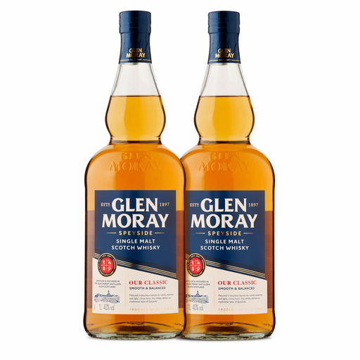 Pack of 2 - Glen Moray classic 1L