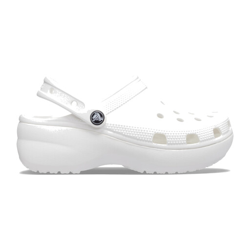 Crocs Classic Platform Clog White Women