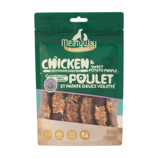 MeatyWay Chicken and Purple Sweet Potato 100g