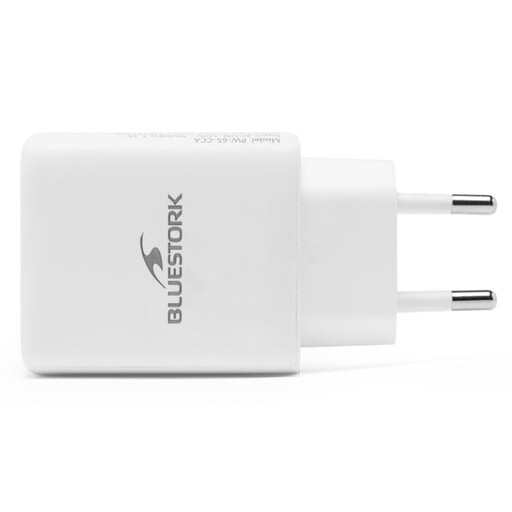 Chargeur PD 65W - Sans c?ble - USB-C/USB-A - Blanc