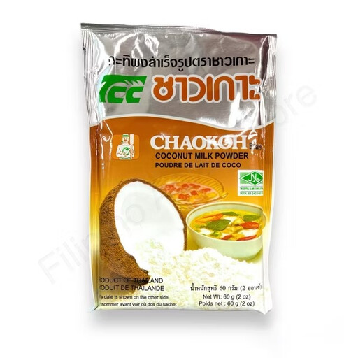 CHAOKOH Instant Coconut Milk preparation, 12 × 60 g