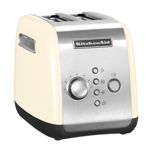 KitchenAid 双槽多士炉 5KMT221EAC，奶油色
