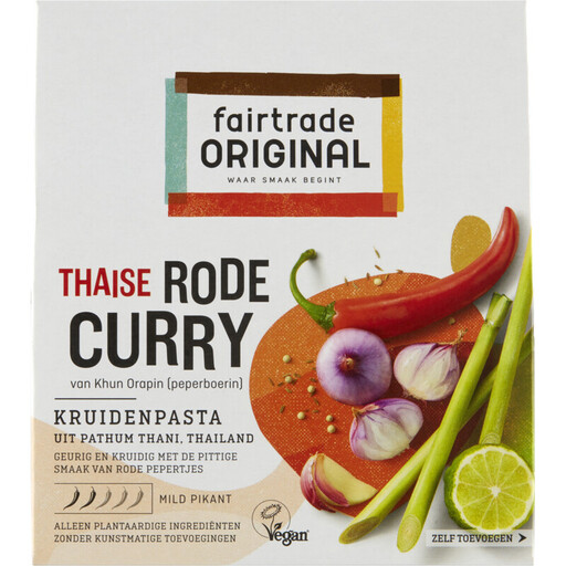 Fair Trade Indian Red Curry Paste